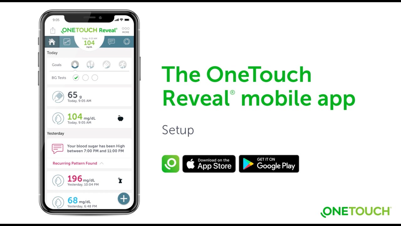 The OneTouch Reveal® Mobile App - Set Up