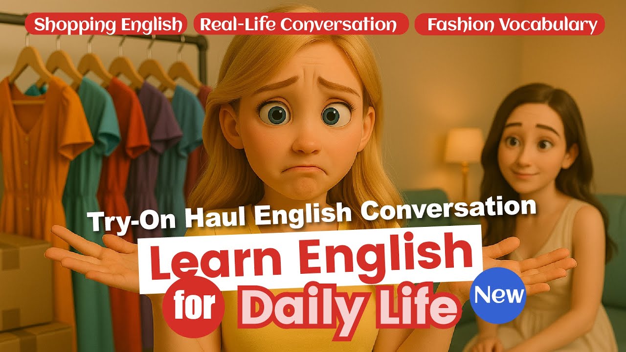 Try-On Haul Chaos?! 👗 Learn English from a Shopping Meltdown