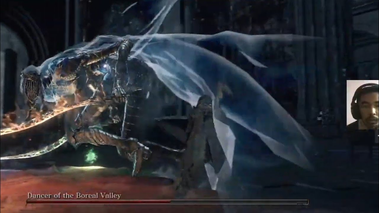  DS3 First time. Yhorm The Giant and Dancer of Boreal Valley.