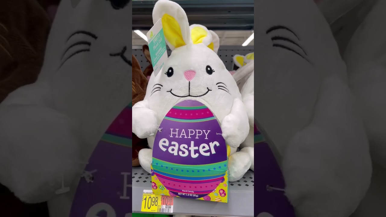 Easter toys with chocolates at Walmart 🫶🏻
