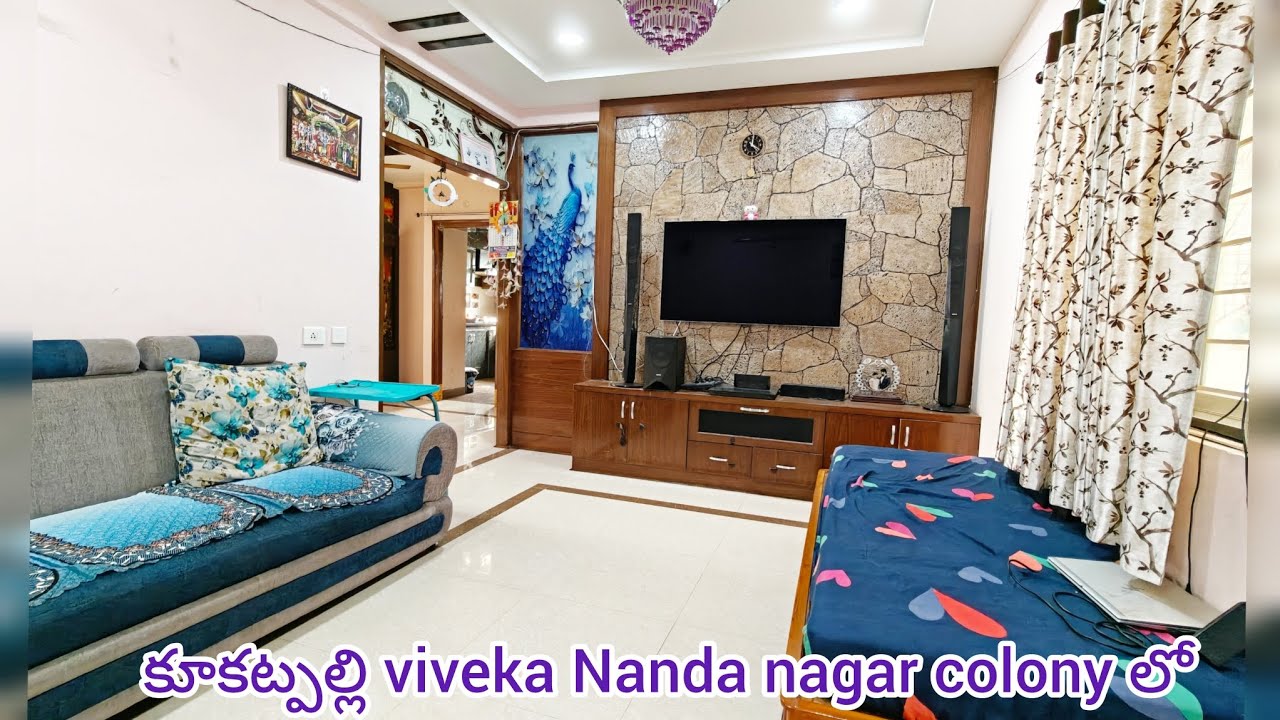 Beautiful & Fully Furnished Flat for sale in Kukatpally vivekanand nagar colony||Hyderabad 