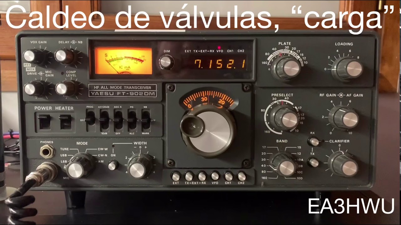 EA3HWU CALDEO válvulas carga de FT101