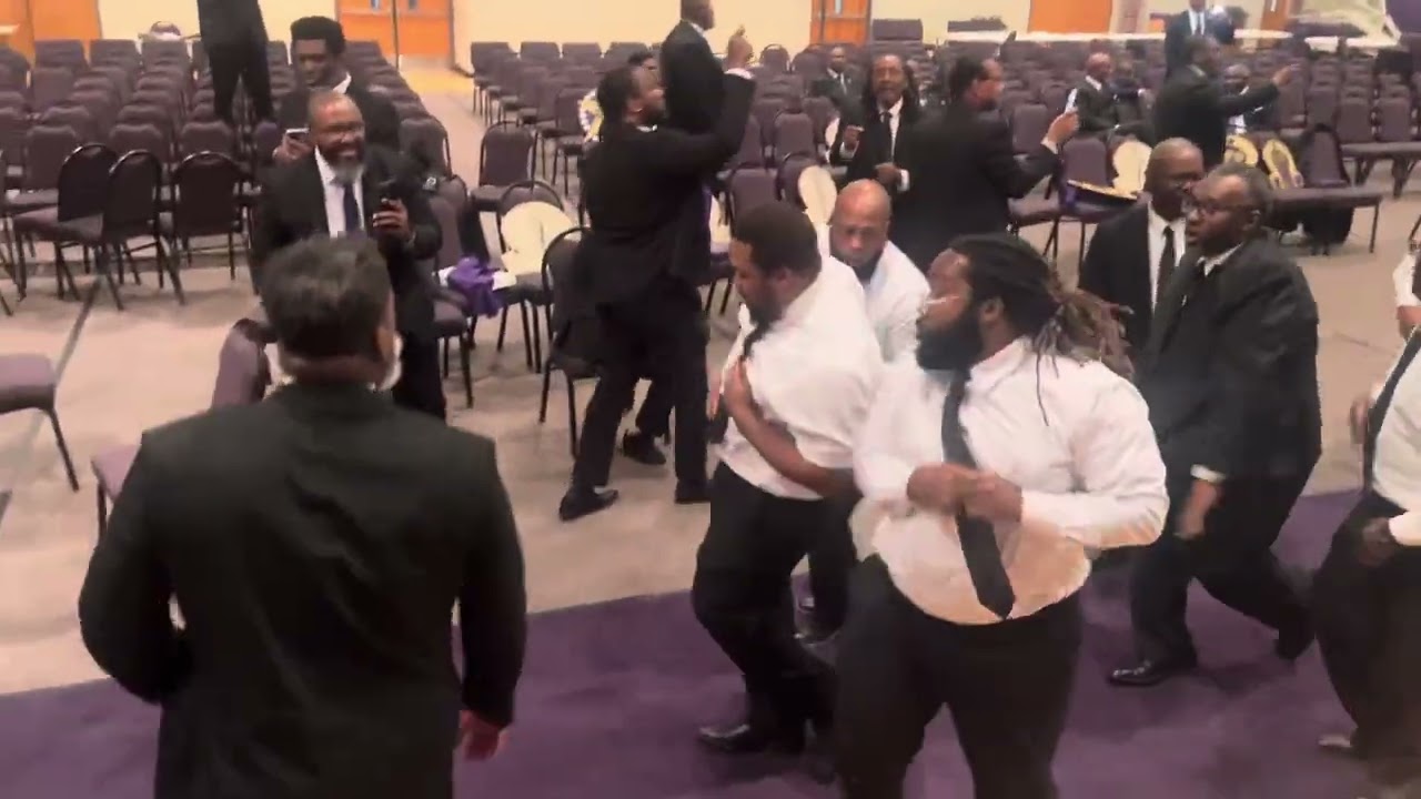 2024 Epsilon Phi and Sigma Lambda Lambda Chapters of Omega Psi Phi Setting OWT The Omega Train!!
