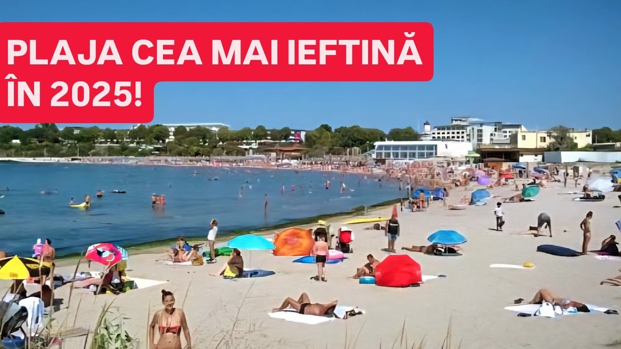 🔴 PLAJA cea mai IEFTINĂ în 2025 - Vezi LIVE cum arată MANGALIA, prețuri mâncare & cazare!