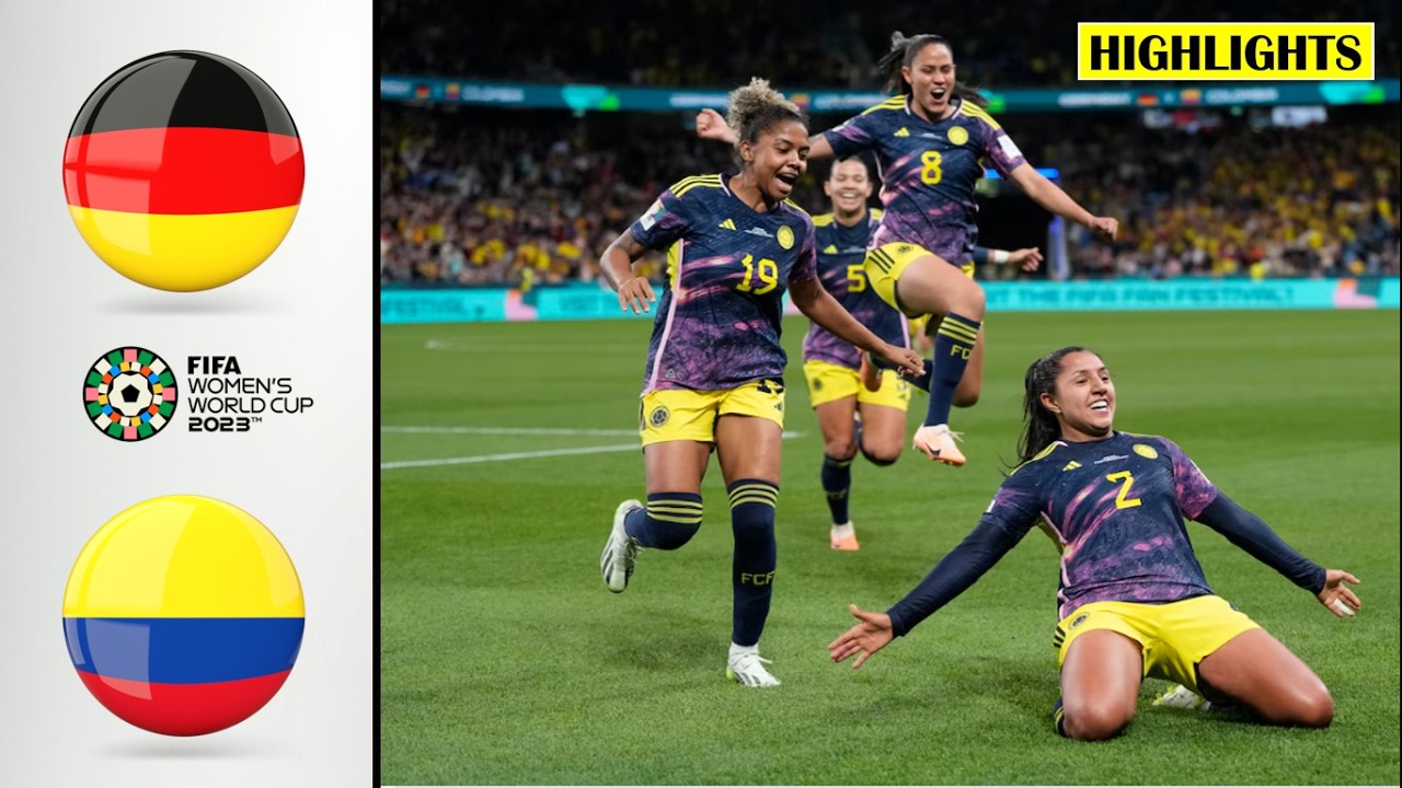 Goal in the 90+7th | Germany vs Colombia | Extended Highlights | 2023 FIFA Women's World Cup