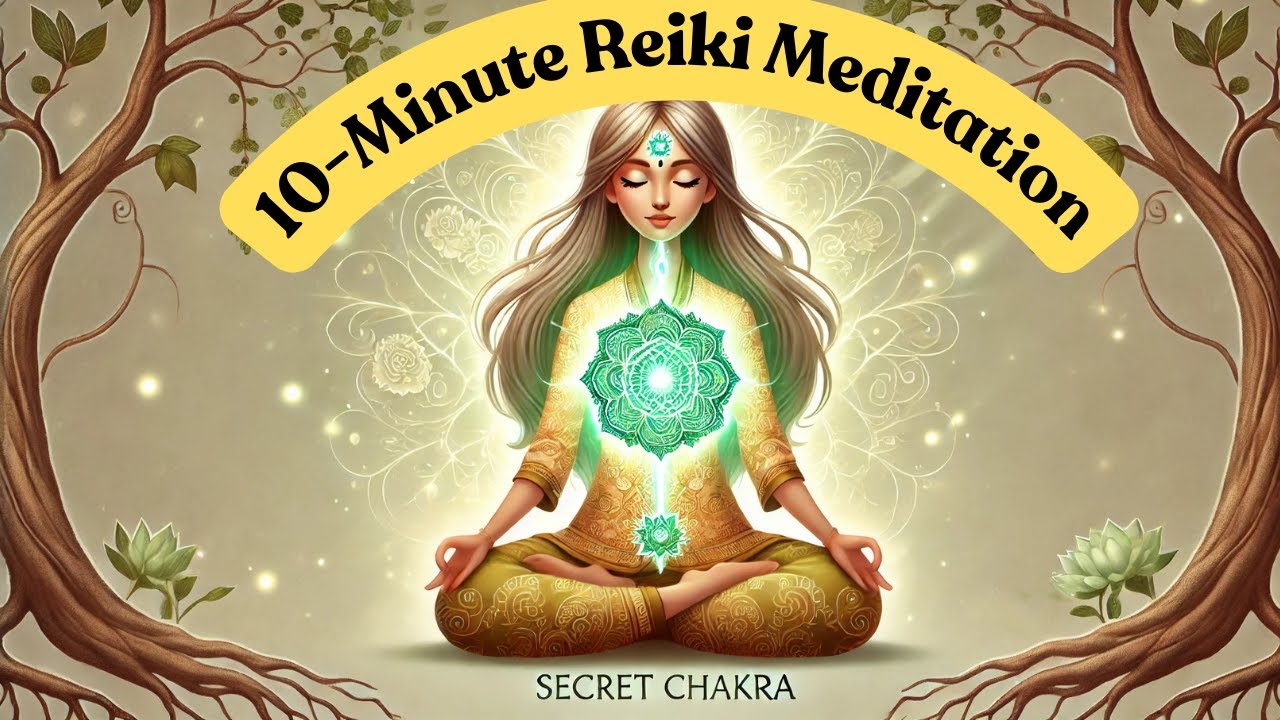 10-Minute Comprehensive Guide to Secret Chakra Meditation Reiki Healing | Unlock Grounding Energy