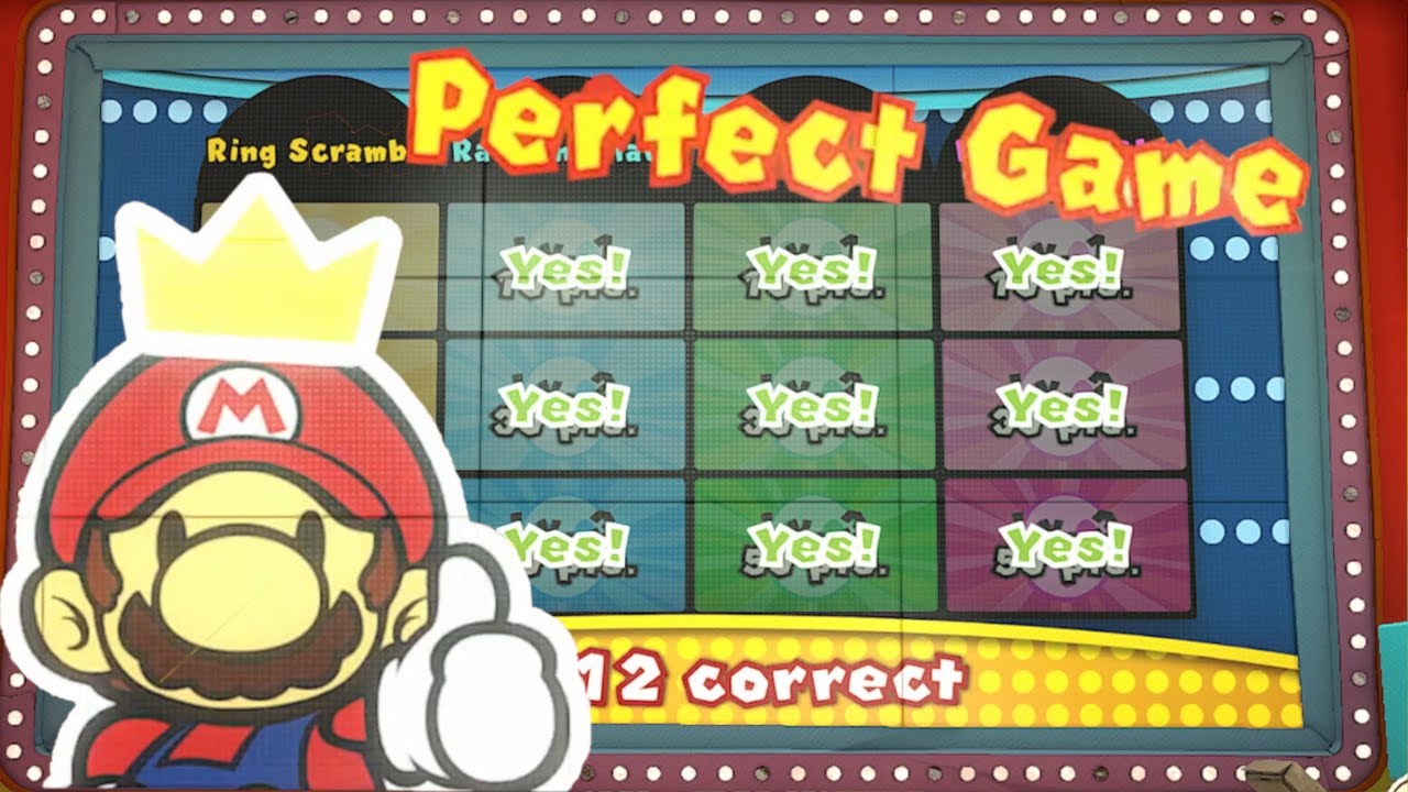 Shy Guys Finish Last Perfect Game | Paper Mario: The Origami King