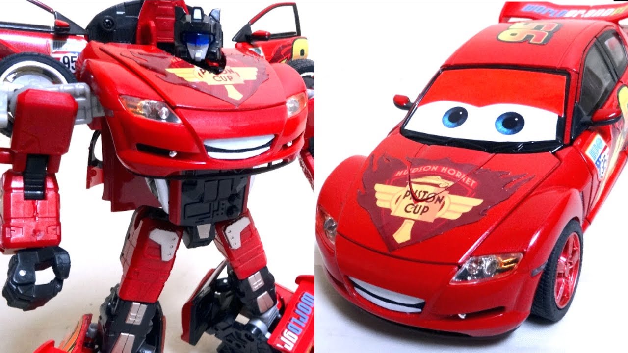 【ピクサー映画 カーズ 】君は見たか！？禁断の変形 マックィーン ロボ！ヲタファの変形レビュー / 【Disney•Pixar Cars】McQueen Robot