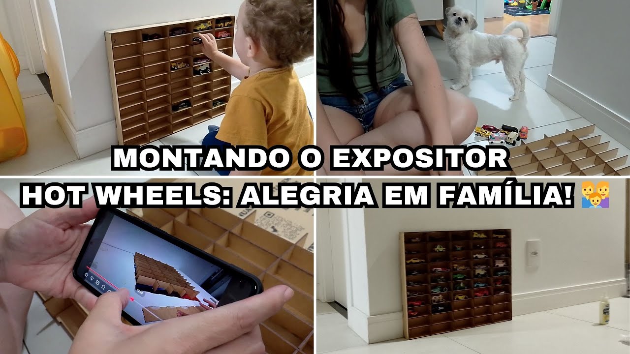 SURPRESA DO DIA: NOVO EXPOSITOR DE CARROS HOT WHEELS! 🎁