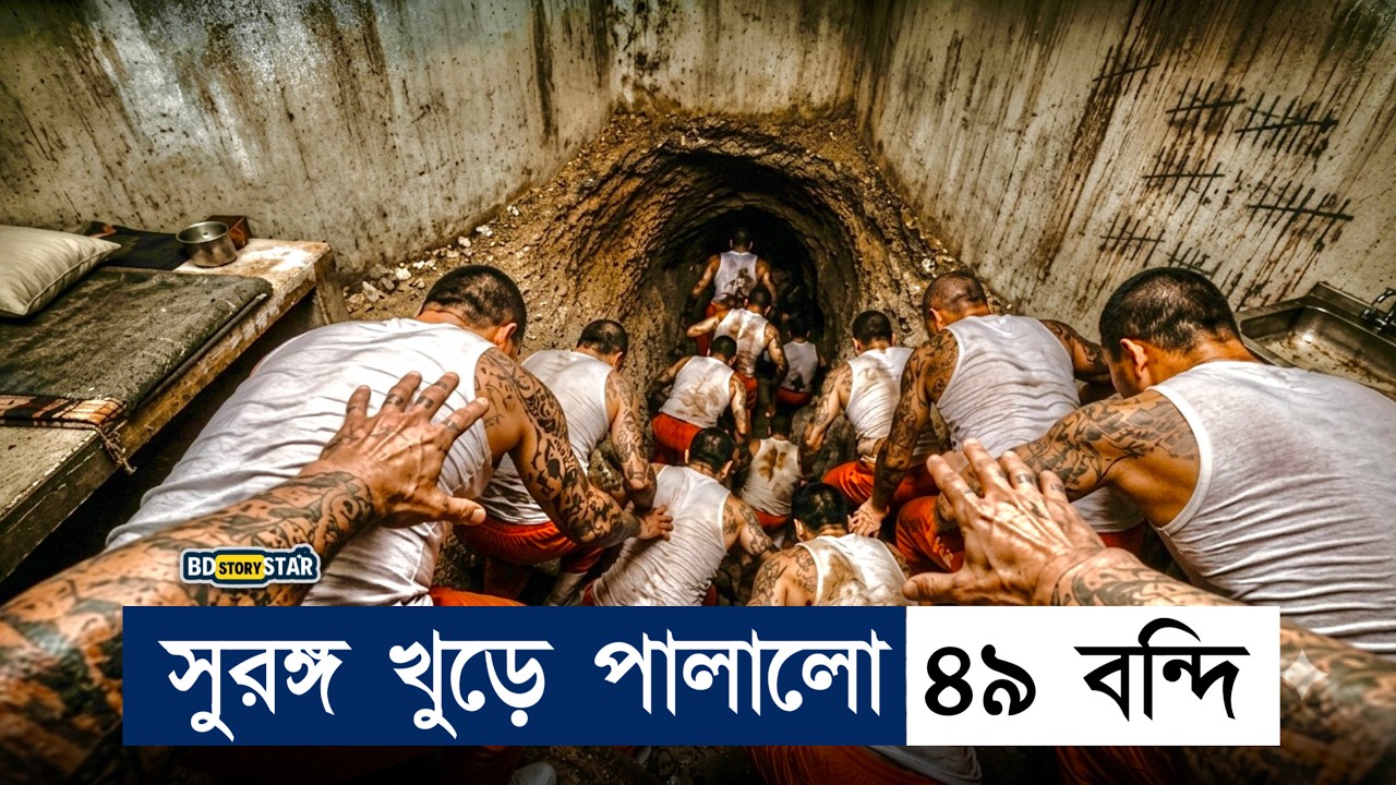 সাধারণ ছদ্মবেশে দুর্ধর্ষ কয়েদি | Movie explained in Bangla | Prison escape movie