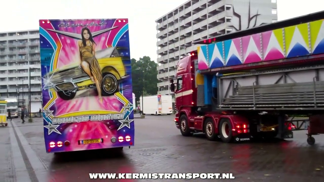Transport compilatie Kermis Amsterdam Zuid Oost 2025