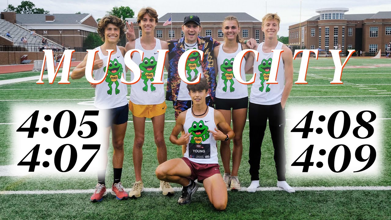 FOUR UNDER 4:10! MUSIC CITY TRACK FESTIVAL