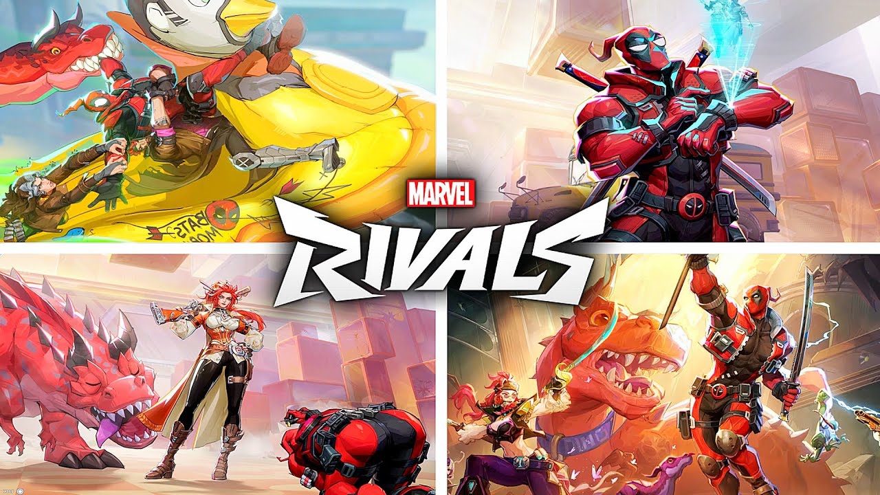 Marvel Rivals Season 6 - All NEW Deadpool & MAP Cinematics (4K 60FPS)