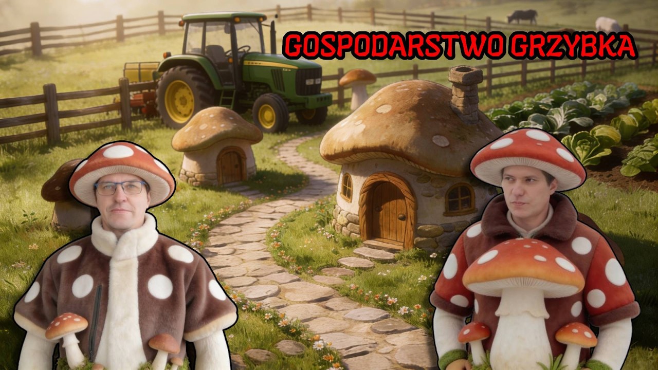 ODWIEDZIŁEM GOSPODARSTWO GRZYBKA!