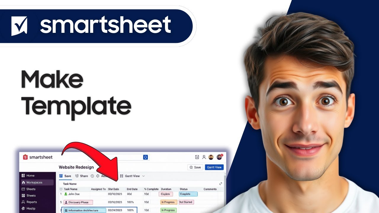 How To Create A Smartsheet Template (Easiest Way) (2026 Guide)