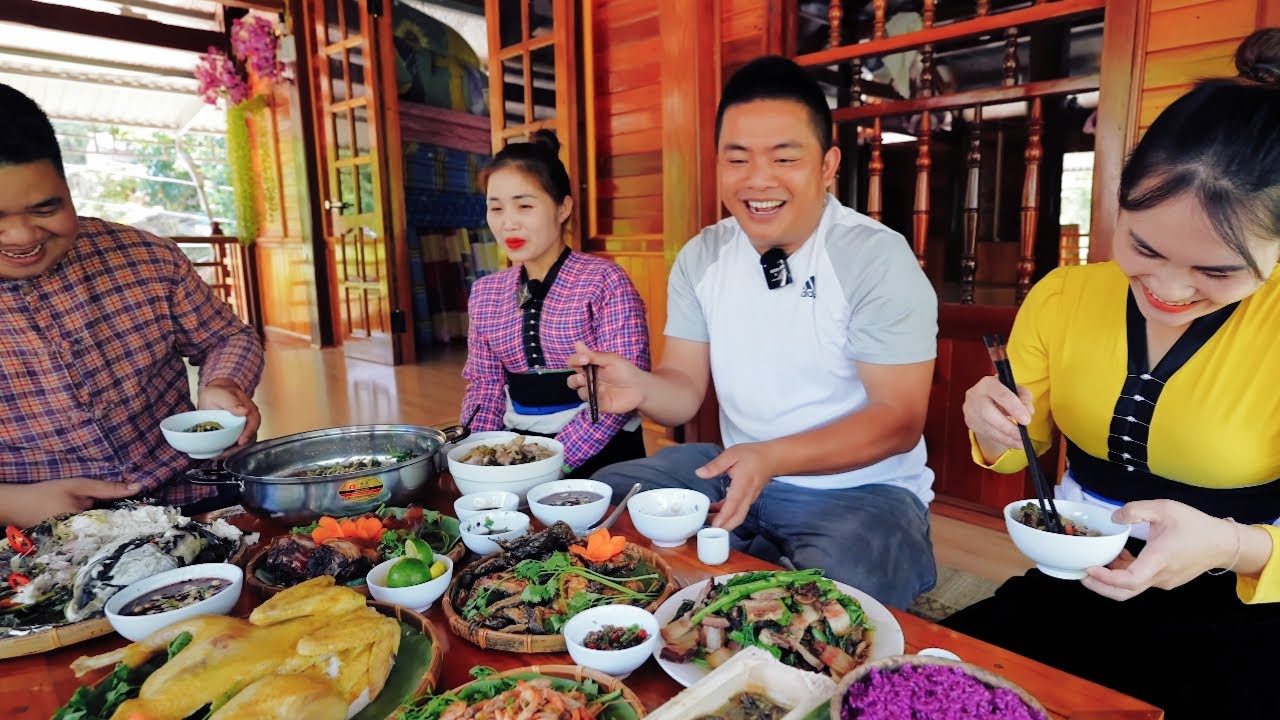 ẨM THỰC ĐỘC ĐÁO CỦA NGƯỜI MƯỜNG BÊN HỒ SUỐI CHIẾU PHÙ YÊN SƠN LA | CHỢ PHIÊN TÂY BẮC