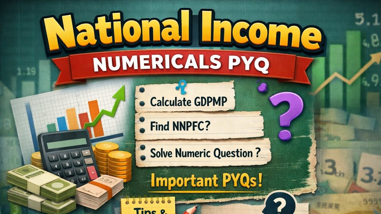Numaricals related to National Income | Important PYQ | ASSEB |