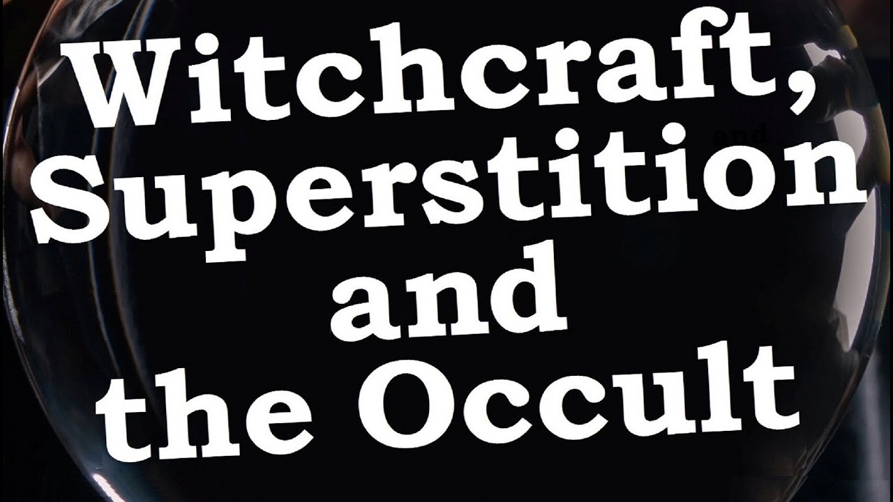 Witches, Superstition and Occult - hmmm, sounds interesting.
