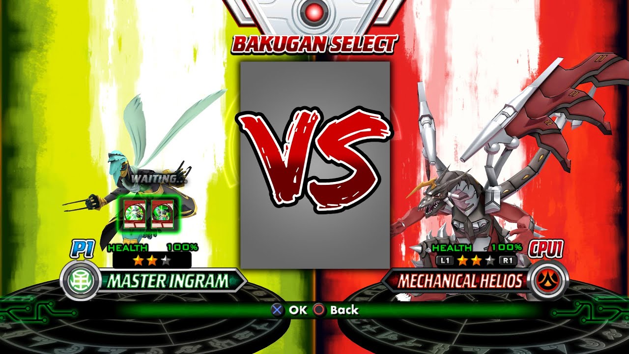 Master Ingram vs Mechanical Helios - Bakugan: Defenders of the Core