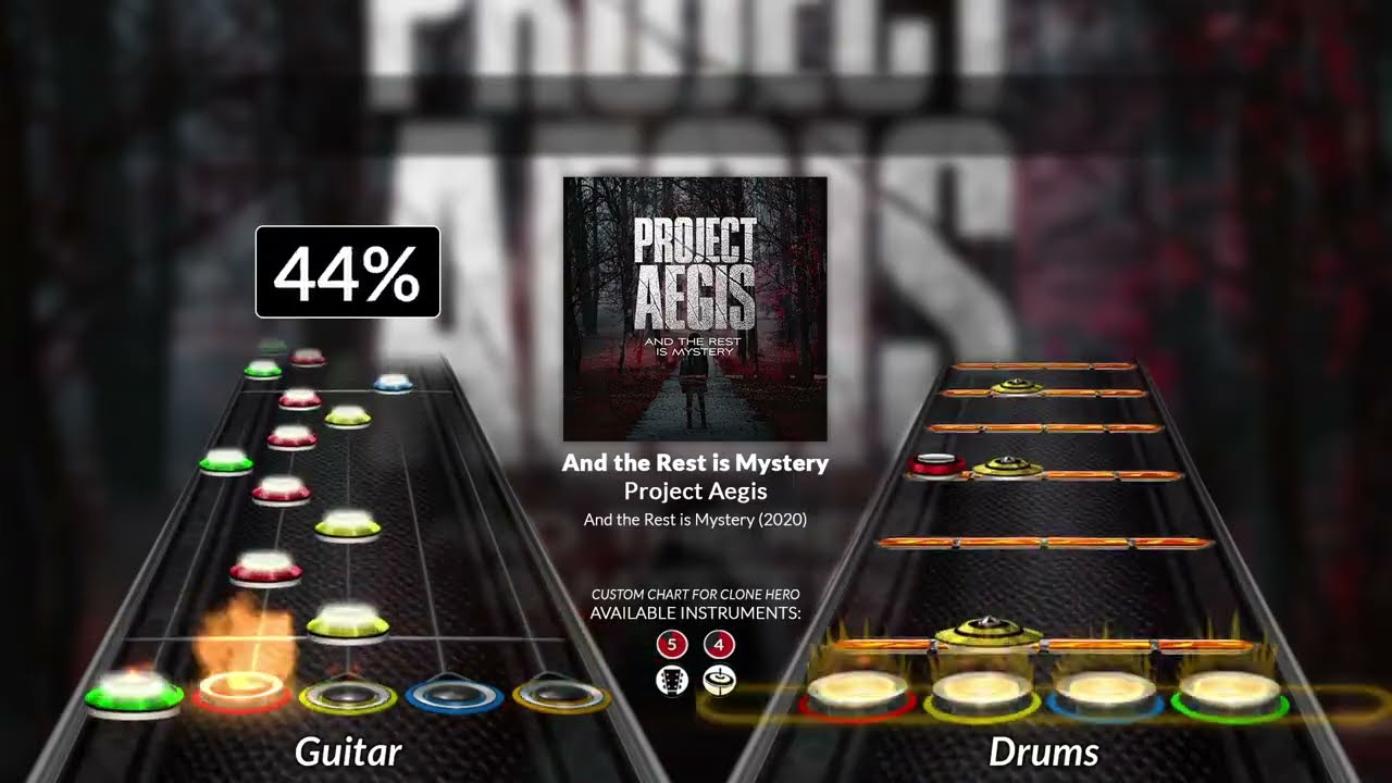 Project Aegis - And the Rest Is Mystery (Clone Hero Chart)
