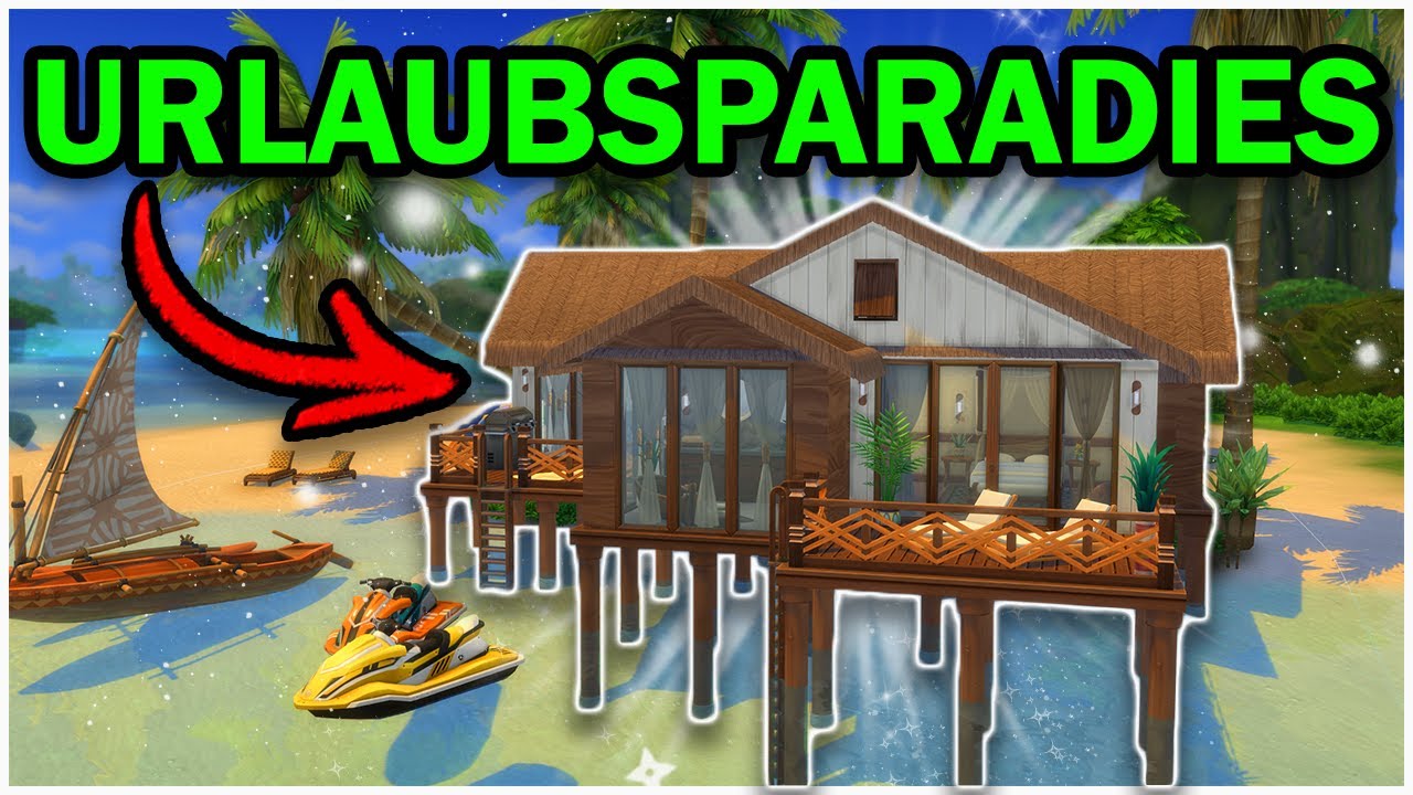 Ich BAUE ein STRANDHAUS!  🏖️🏠| Sims 4