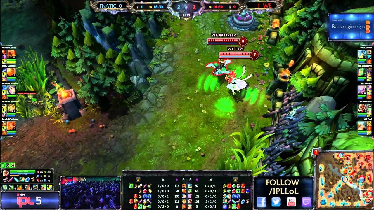 World Elite vs Team FNATIC - Grand Finals - Game 1 - IPL 5