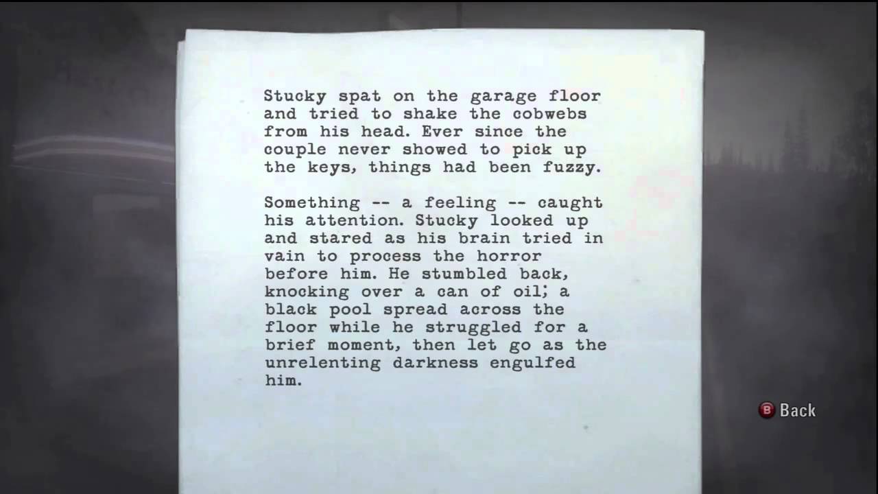 Alan Wake - Manuscript Pages - Episode 1 - Nightmare