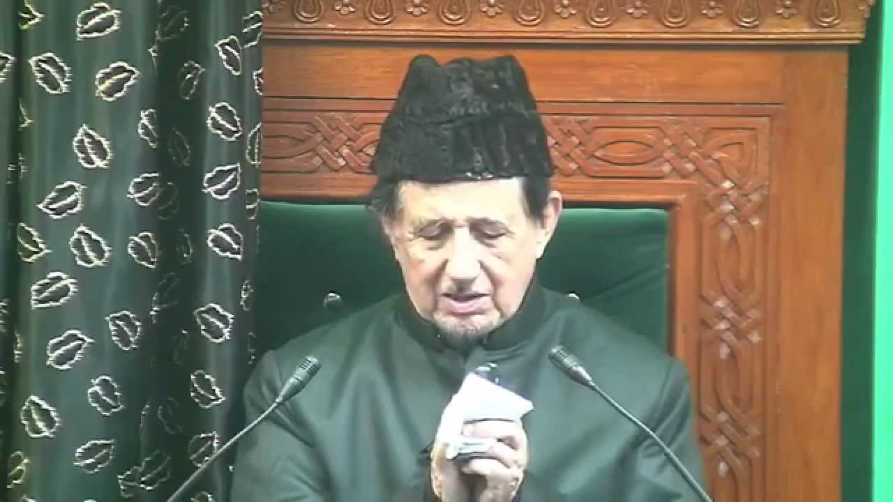 Eve 2nd Muharram 1437 - Maulana Dr. Kalbe Sadiq (Urdu)