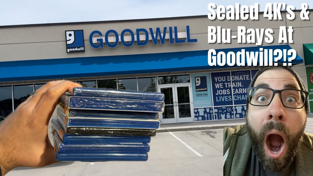 В магазине Goodwill было так много запечатанных Blu-Ray и 4K-дисков.