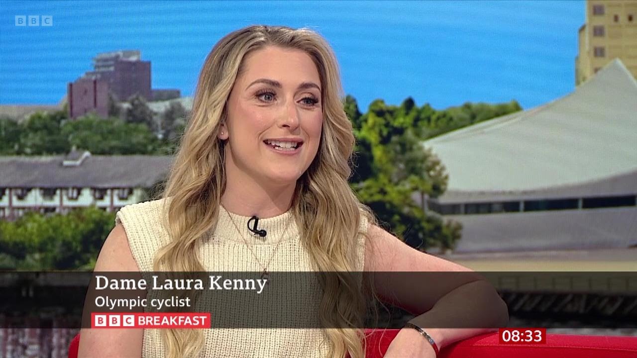 Laura Kenny (nee Trott, Olympic Gold medalist Cyclist) On BBC Breakfast [18.03.2024]