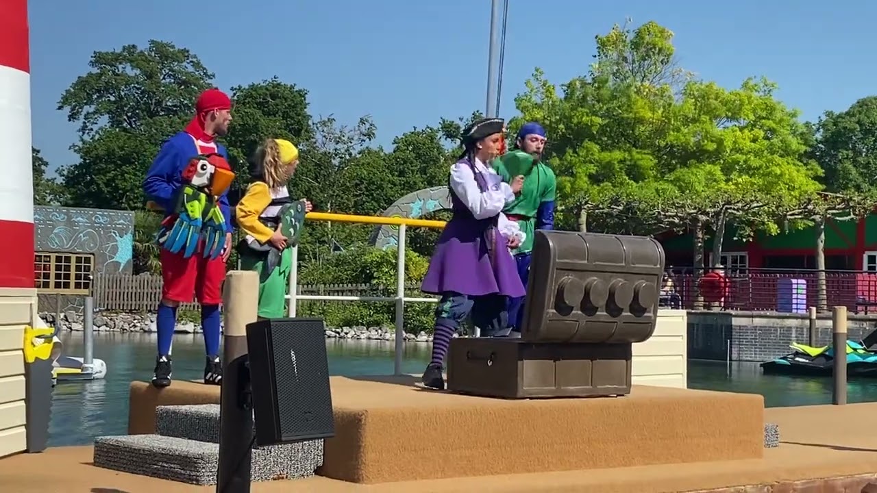 Return of skeleton bay, live show at Legoland Windsor resort, 2023