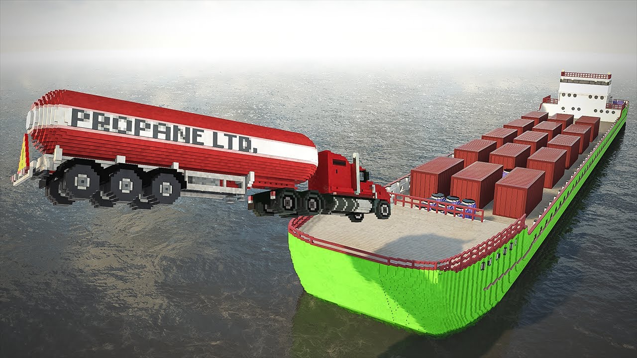 Cars Attacking Container Ship | Teardown