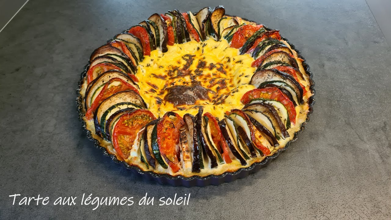 Magnifique tarte aux légumes et chèvre, une recette revisitée !