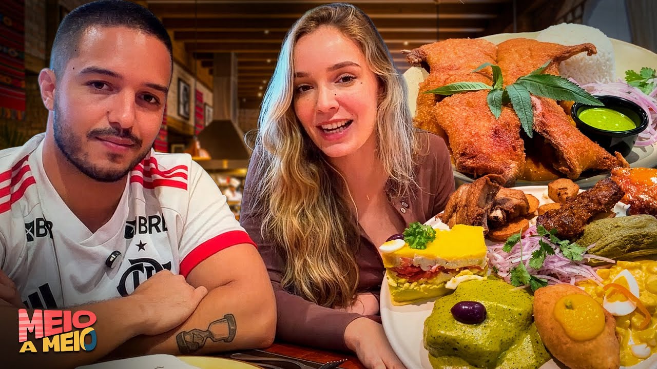 TUDO O QUE CONSEGUIMOS COMER EM UM DIA EM LIMA, PERU | #MEIOAMEIO #10