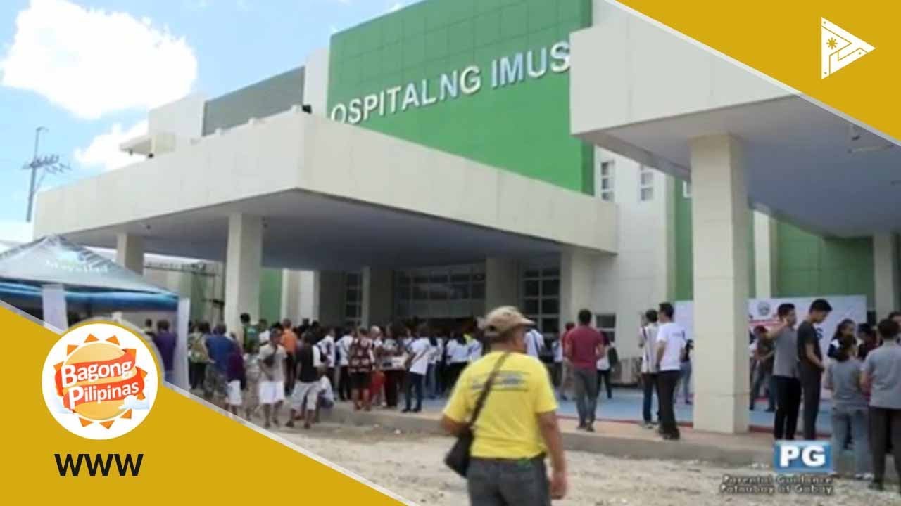 WWW: Pagbubukas ng Ospital ng Imus