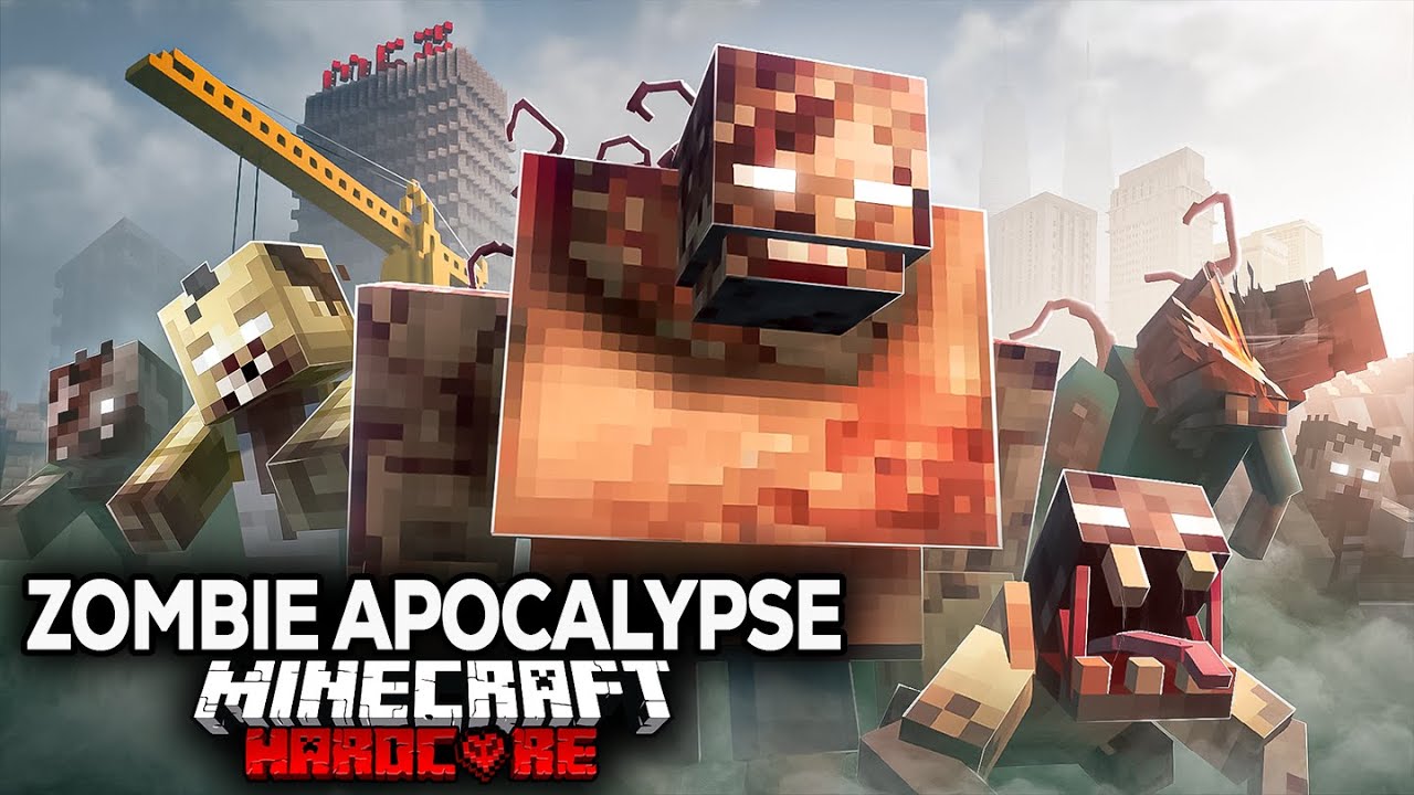 I Simulated a Zombie Apocalypse on a Hardcore Minecraft Server