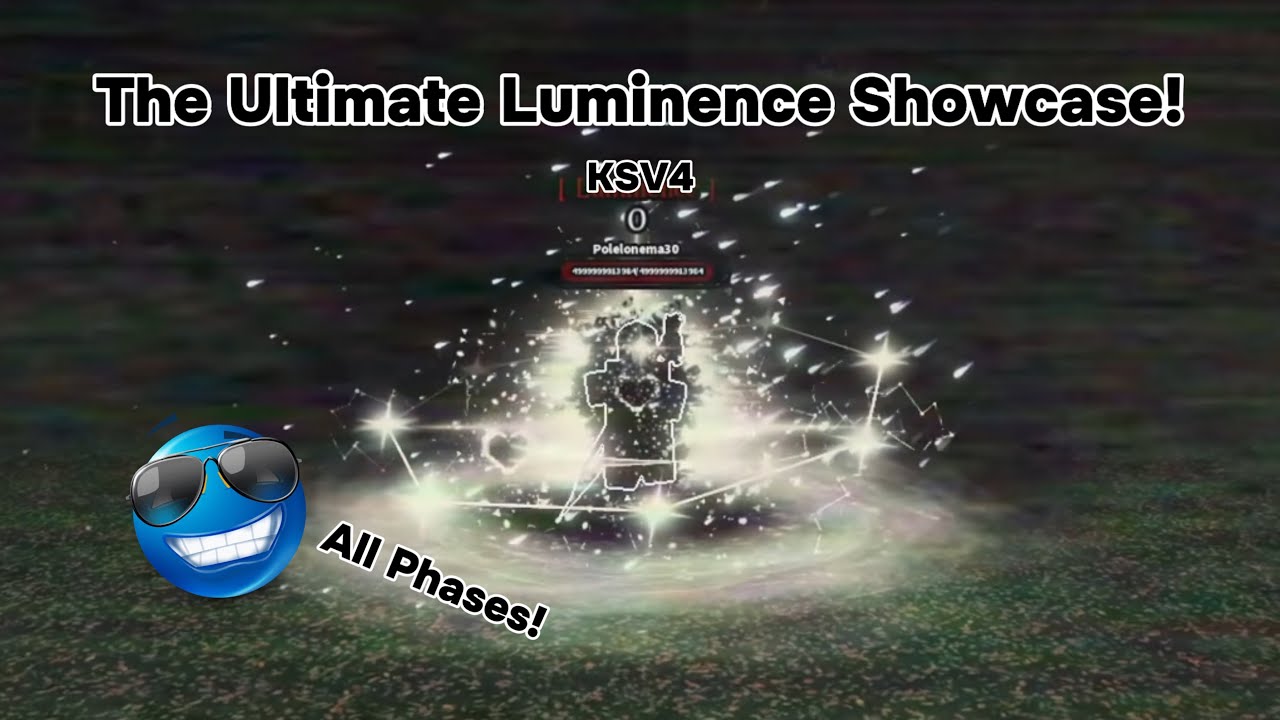 The Ultimate Luminence Showcase! (Killstreak Swords V4 ⚔)