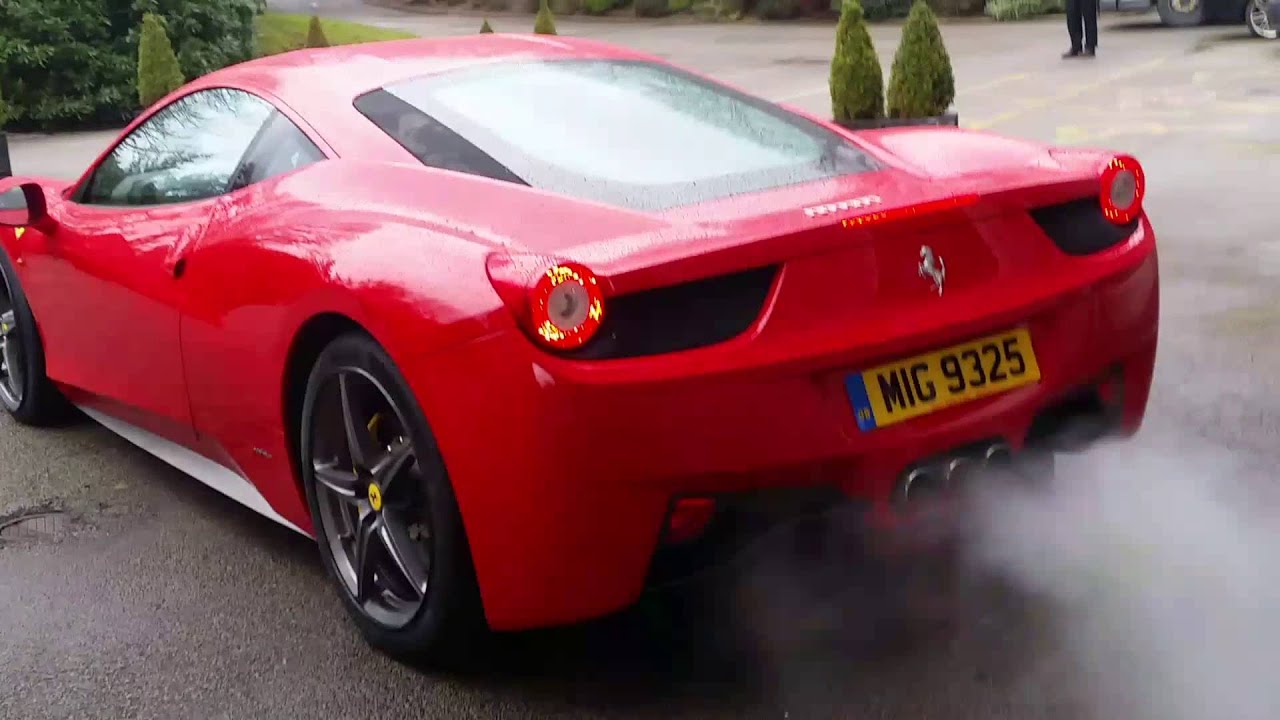 Ferrari 458 Cold Startup!