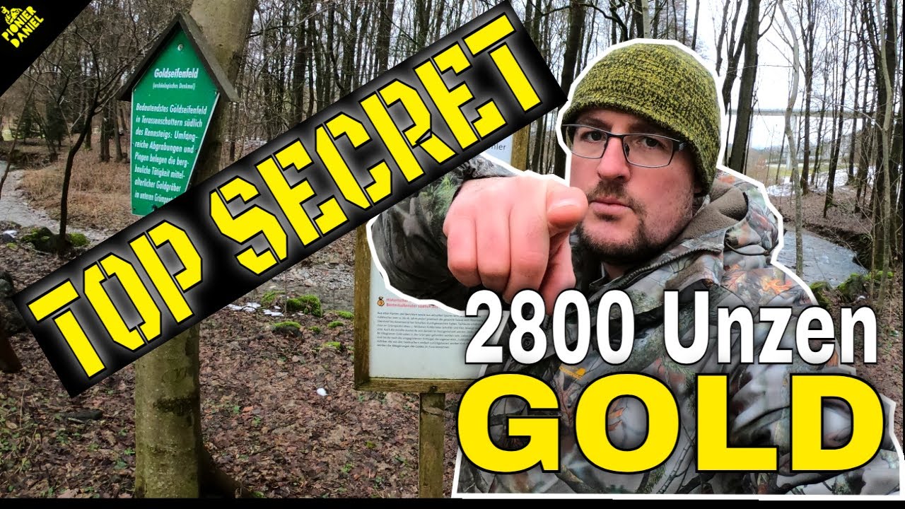 🔎Goldwaschen in Thüringen - Hier wurden über 2800 Unzen Seifengold abgebaut
