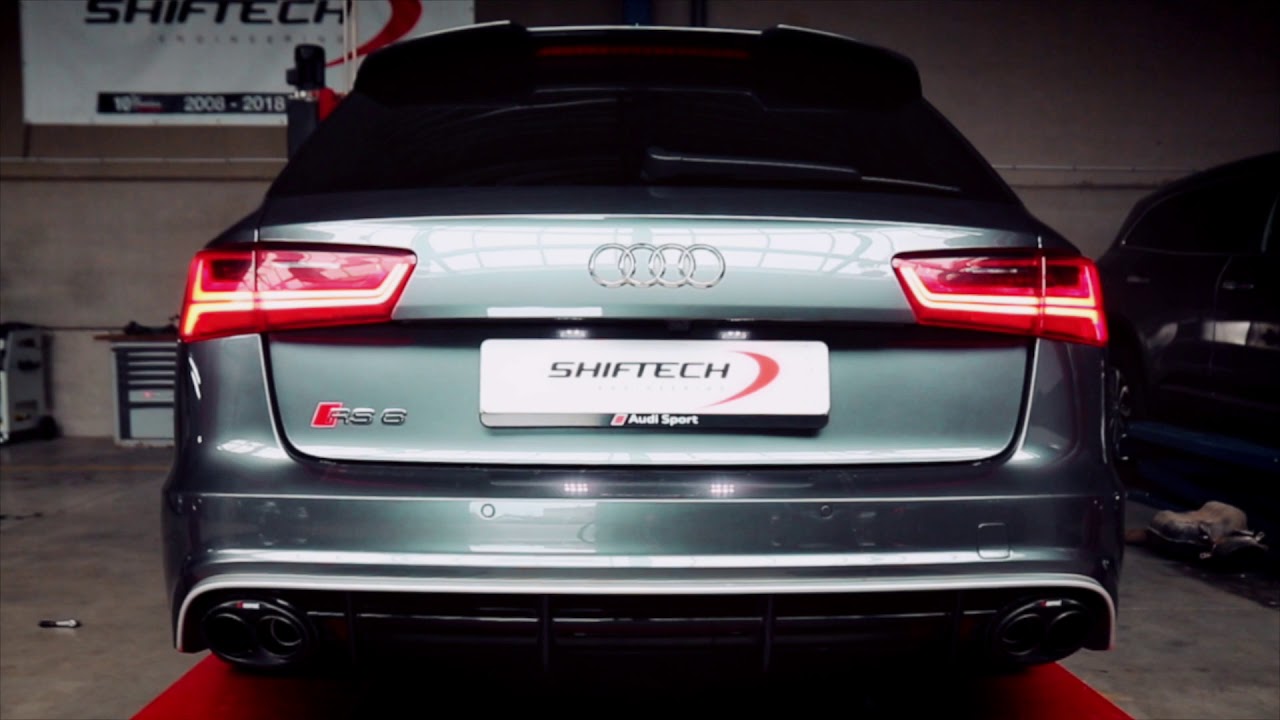 AUDI RS6 C7 WITH AKRAPOVIC EVOLUTION LINE