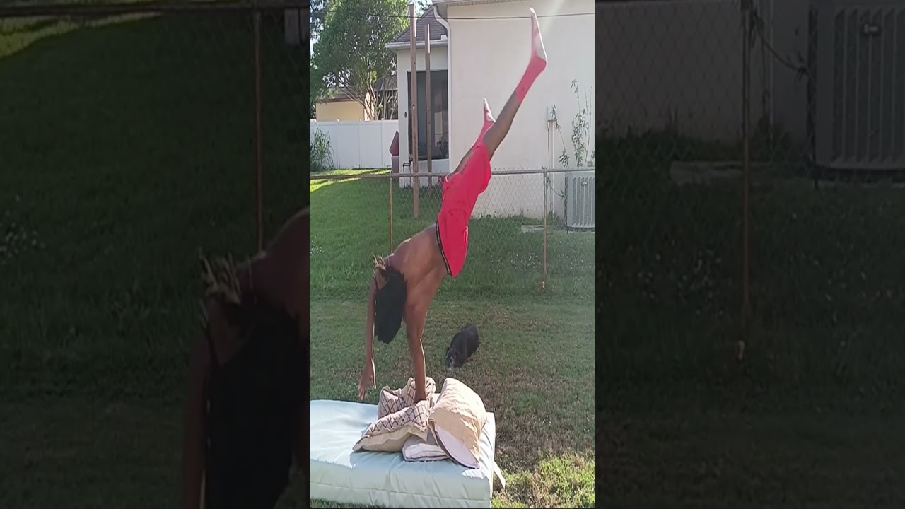First Time Landed Backflip