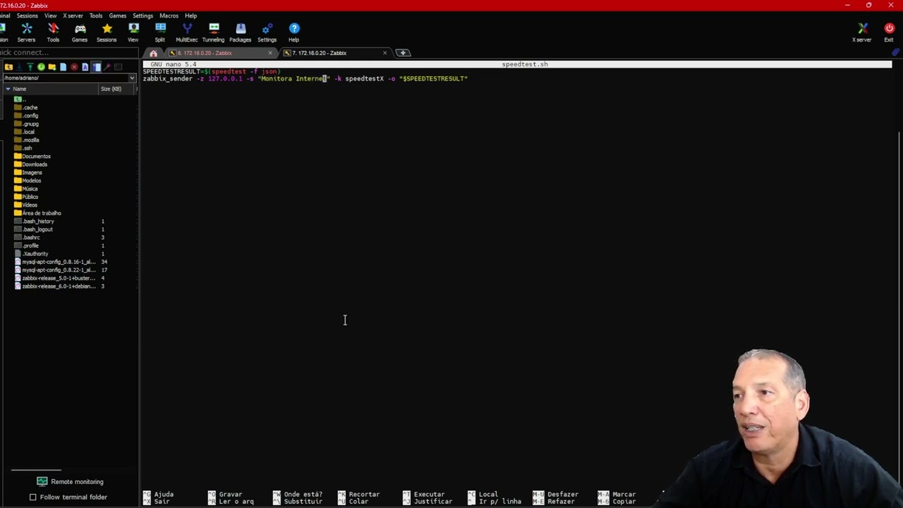 Monitorando a velocidade e disponibilidade da Internet pelo Zabbix com o Speedtest!