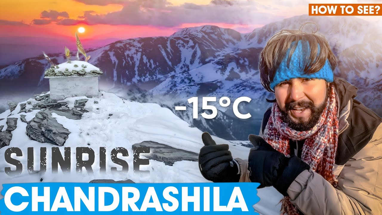 Tungnath Chandrashila Trek in January | How to See Sunrise? | Complete Guide | Chopta Snowfall 2025