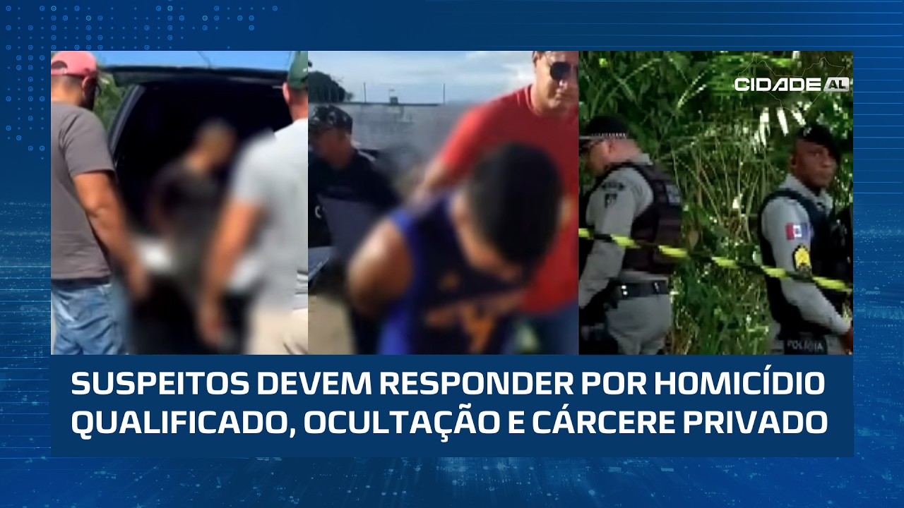 Cinco suspeitos de envolvimento em homicídio com corpo carbonizado são presos em Rio Largo