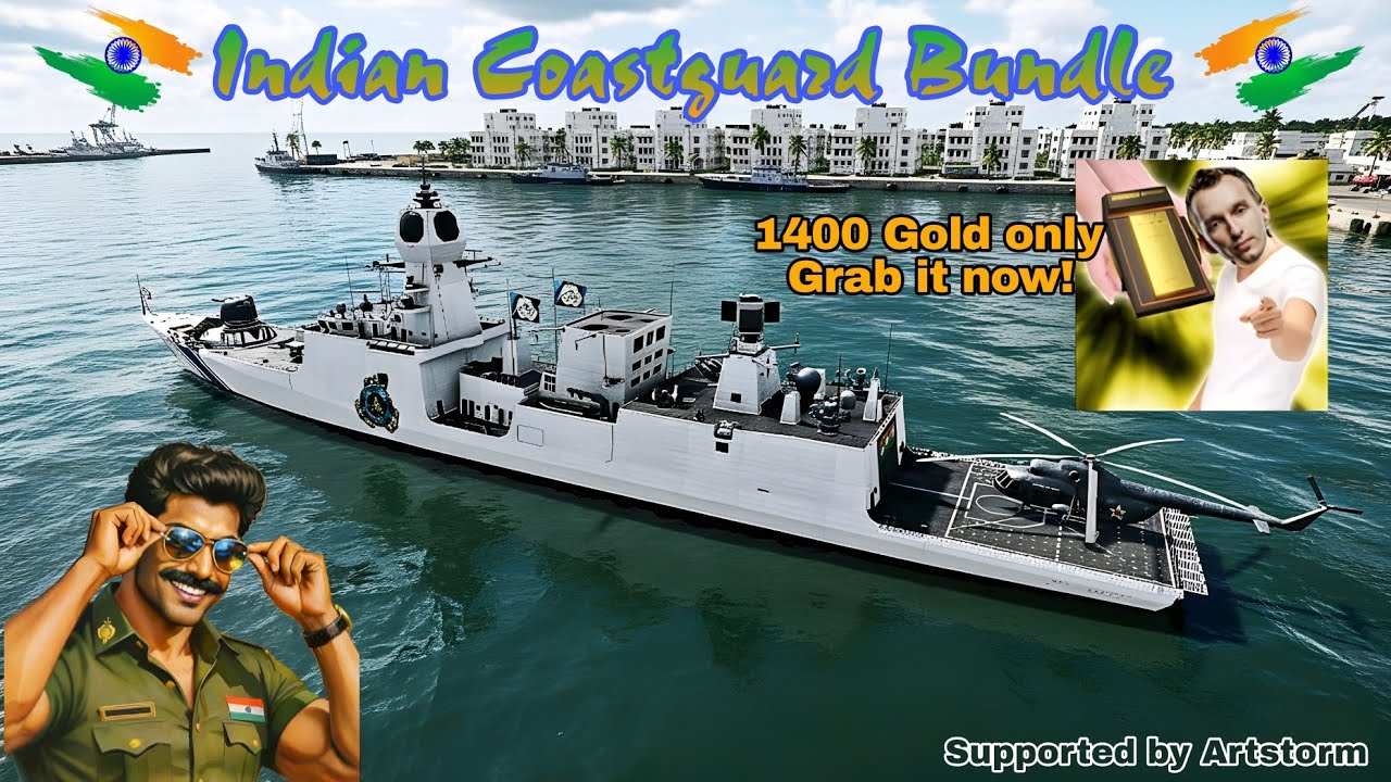 🇮🇳 This Indian Coastguard Camo Surprised Me | MODERN WARSHIPS