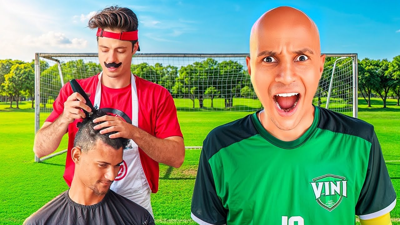 O ENALDINHO DEIXOU O GOLEIRO GIGANTE CARECA!