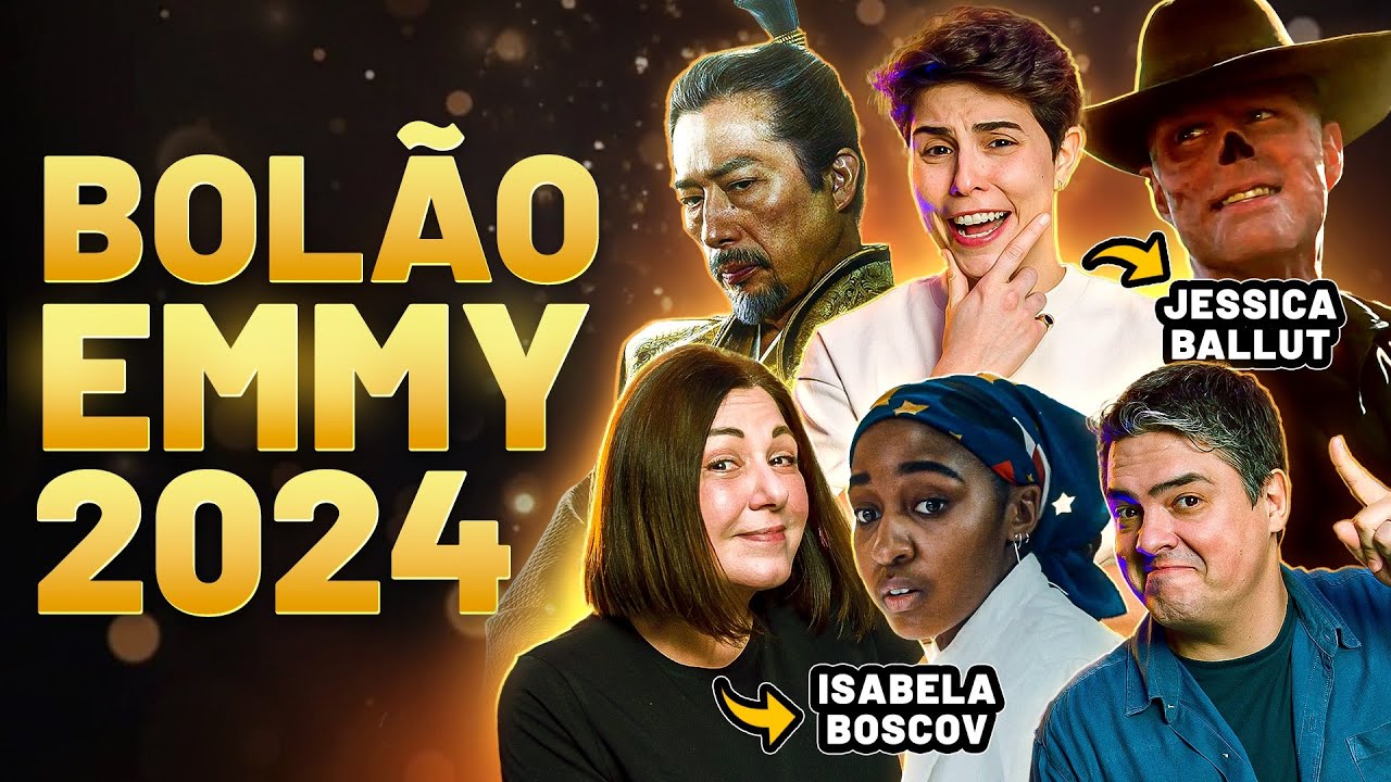 BOLÃO DO EMMY 2024 COM @IsabelaBoscov e @itsjazzb