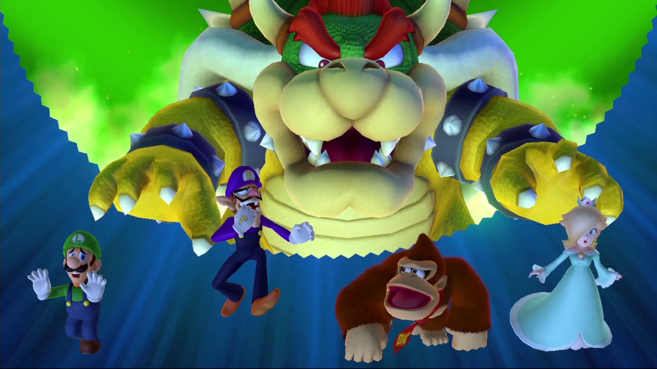Mario Party 10 Bowser Party - Mushroom Park (Bowser Vs. Team Mario Master Difficult) #24 MARIO CRAZY