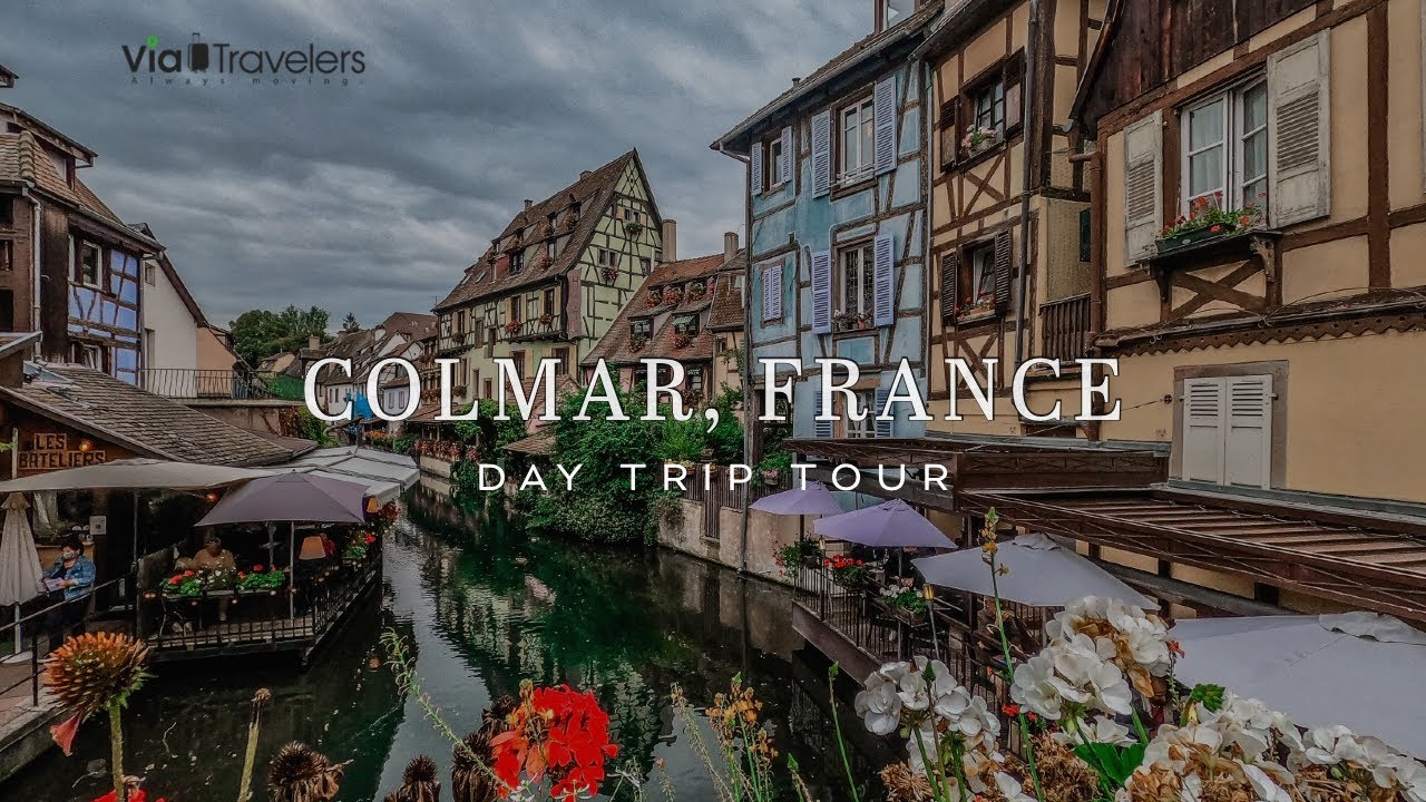 Colmar, France Tour | Day Trip from Strasbourg in 4K UHD