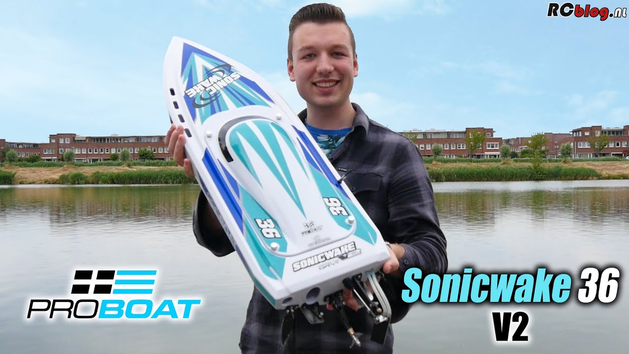 Pro Boat Sonicwake 36 V2 - Tijd om te varen!